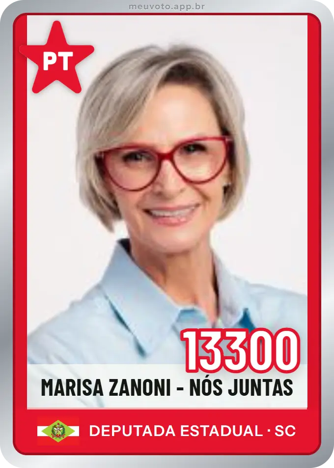 Carta de Marisa Zanoni - Nós Juntas, número 13300, PT
