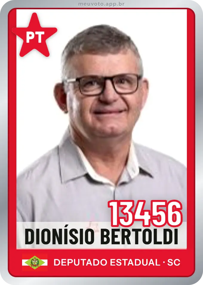 Carta de Dionísio Bertoldi, número 13456, PT