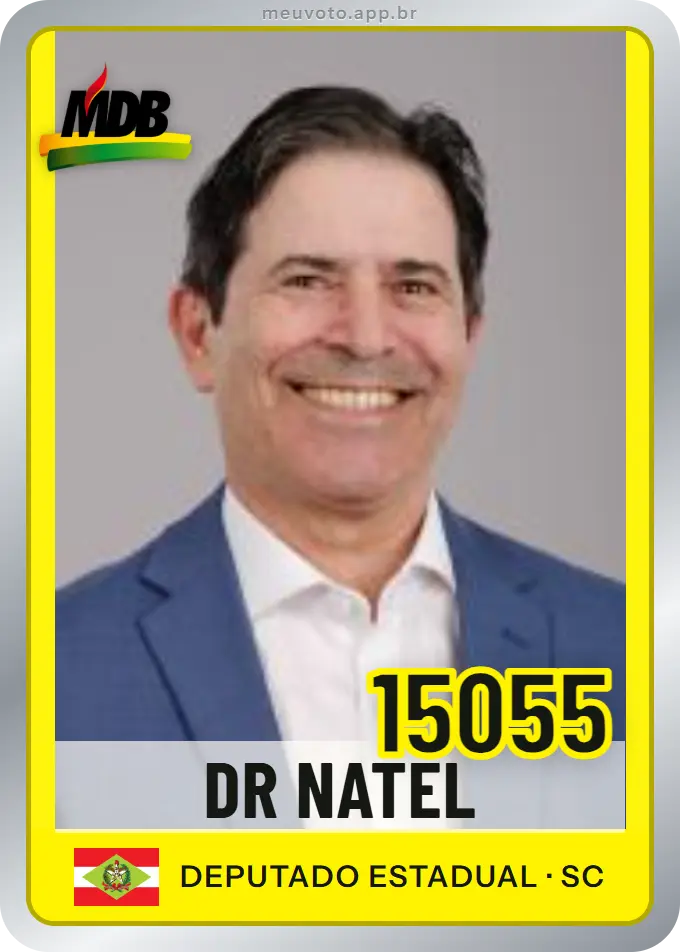 Carta de Dr Natel, número 15055, MDB