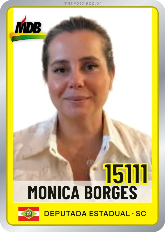 Carta de Monica Borges, número 15111, MDB