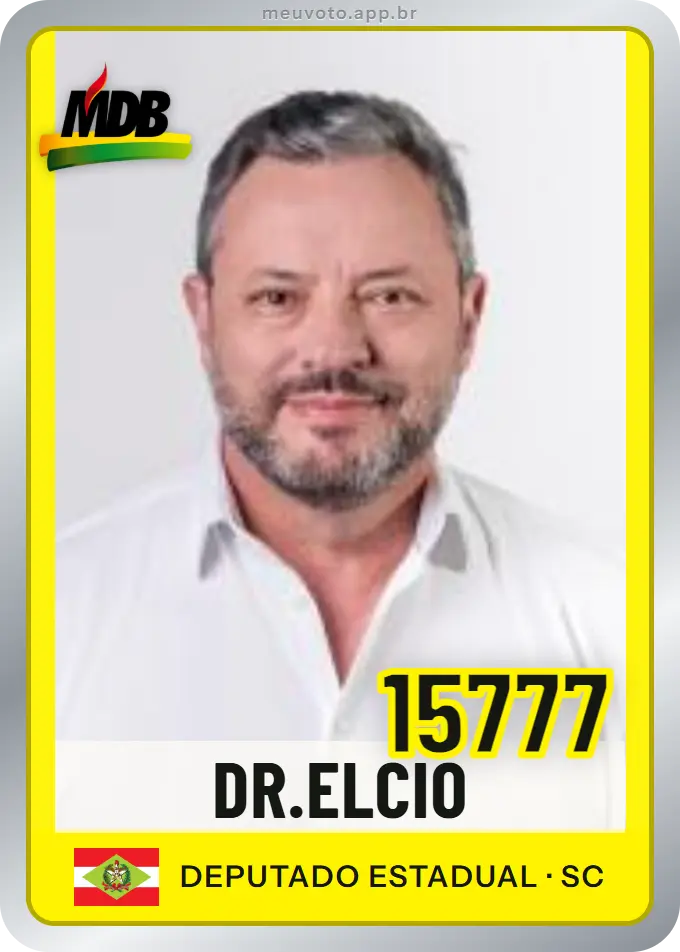 Carta de Dr.elcio, número 15777, MDB