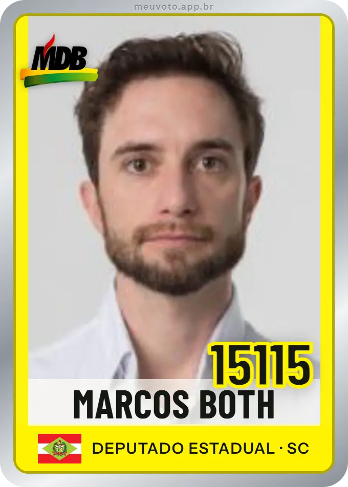 Carta de Marcos Both, número 15115, MDB