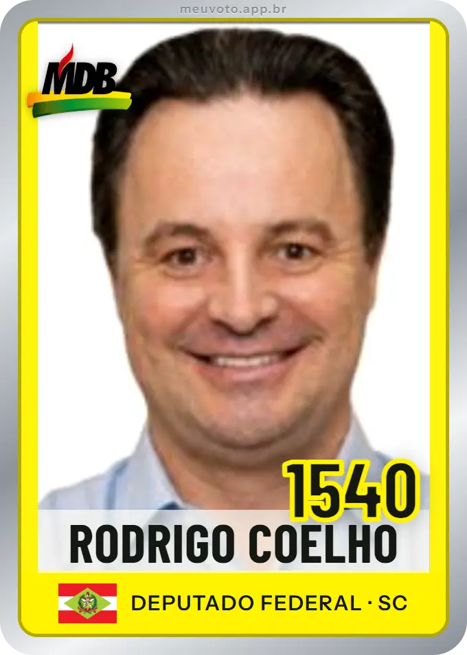 Carta de Rodrigo Coelho, número 1540, MDB