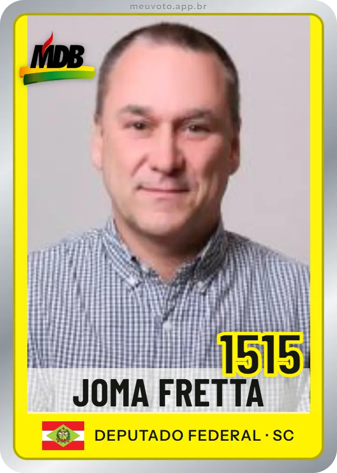 Carta de Joma Fretta, número 1515, MDB
