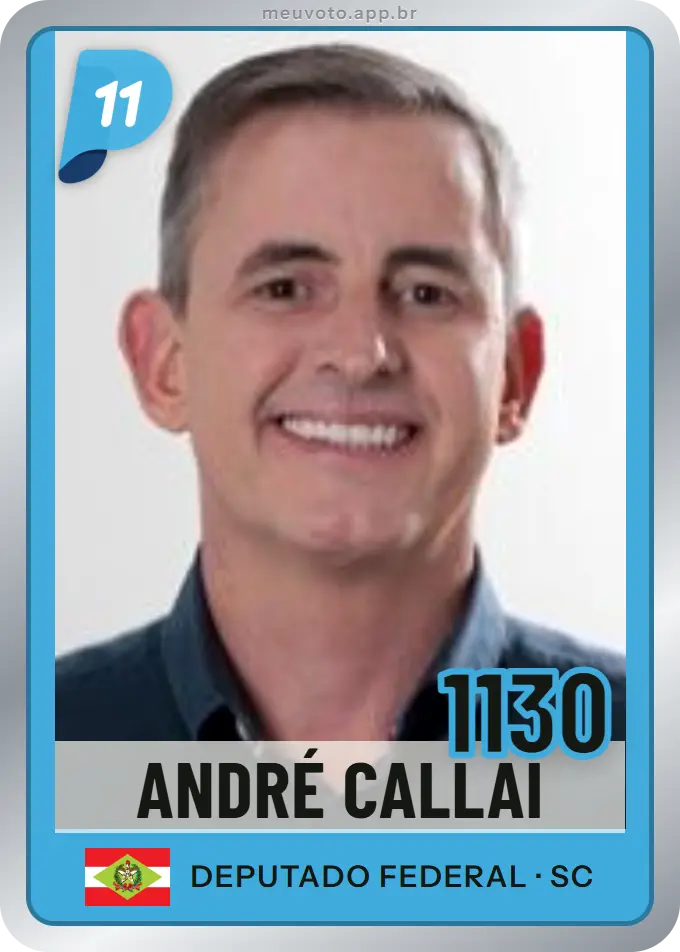 Carta de André Callai, número 1130, PP