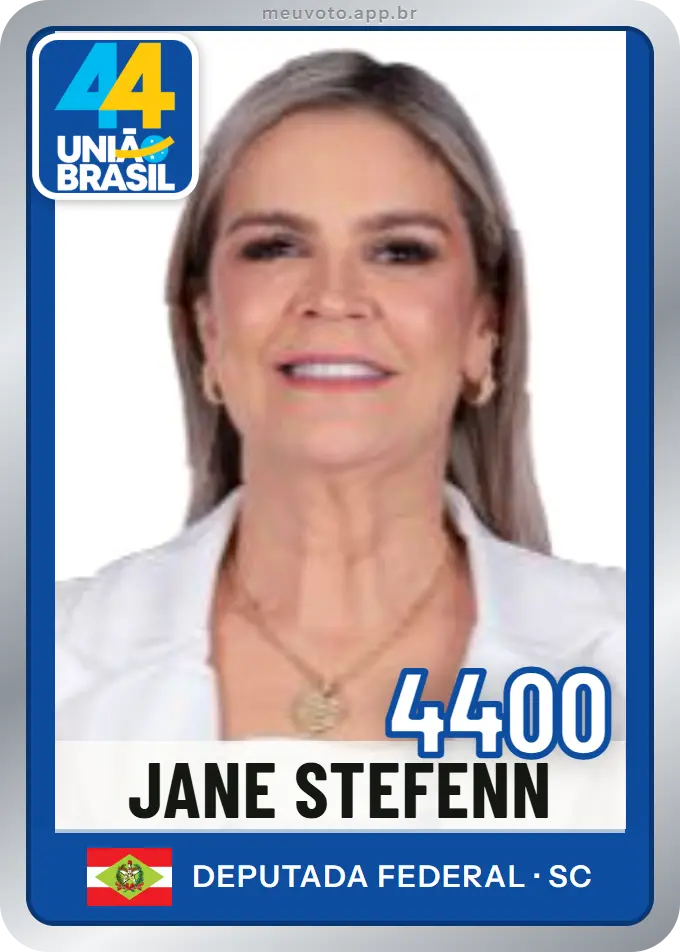 Carta de Jane Stefenn, número 4400, União