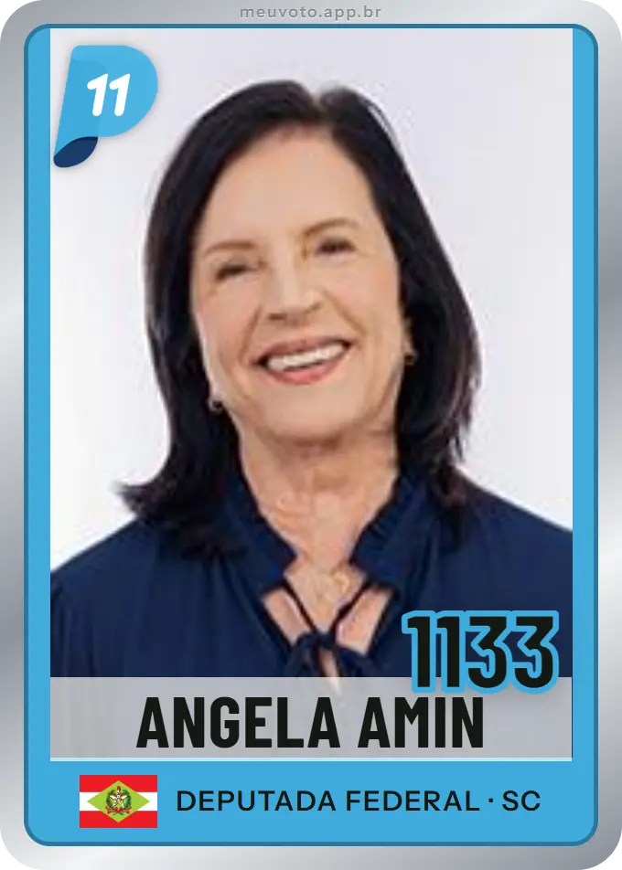 Carta de Angela Amin, número 1133, PP