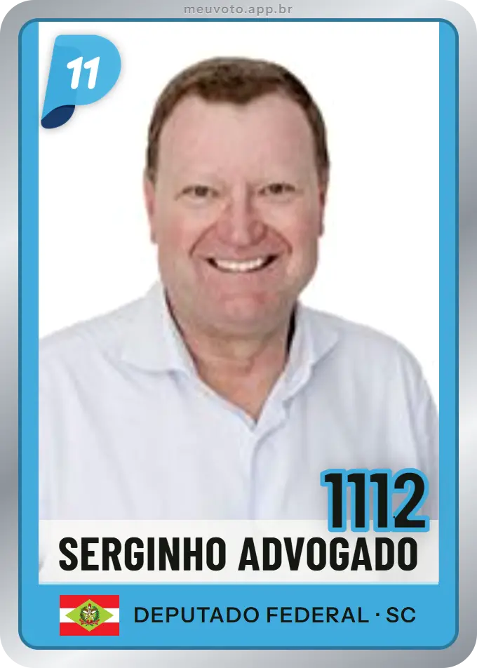 Carta de Serginho Advogado, número 1112, PP