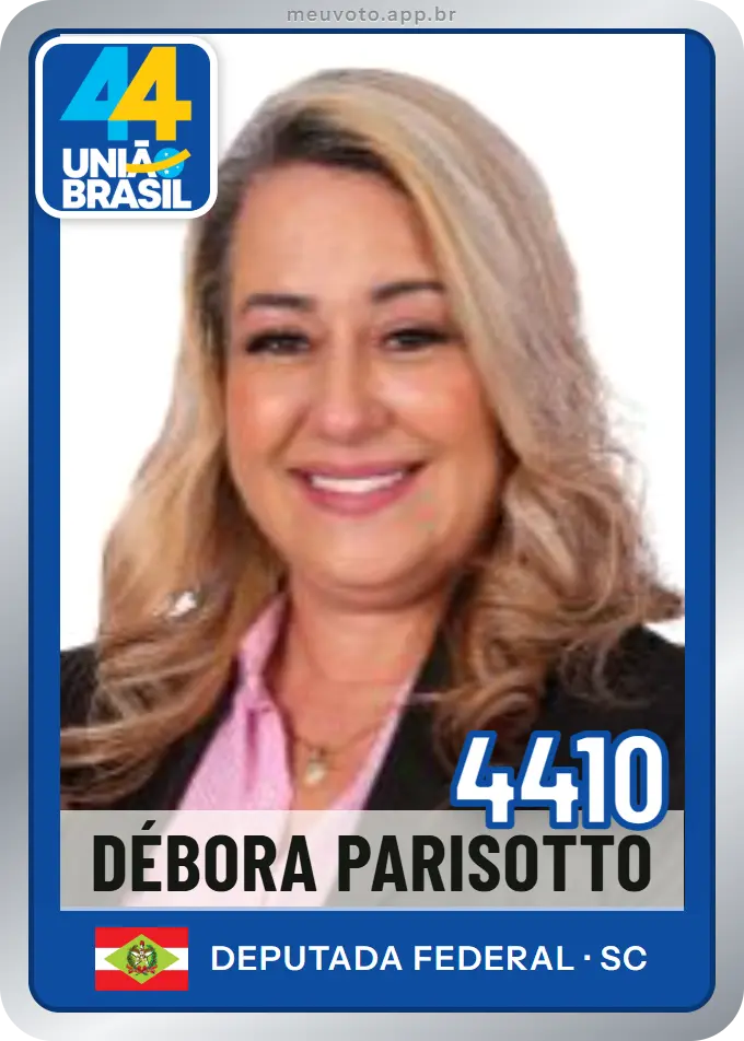 Carta de Débora Parisotto, número 4410, União