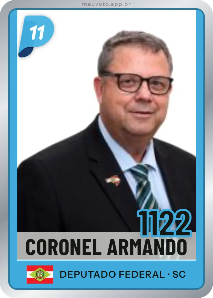 Carta de Coronel Armando, número 1122, PP