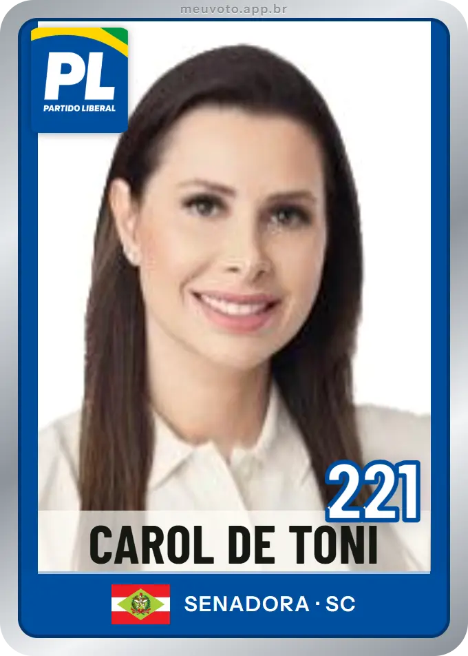 Carta de Carol de Toni, número 221, PL
