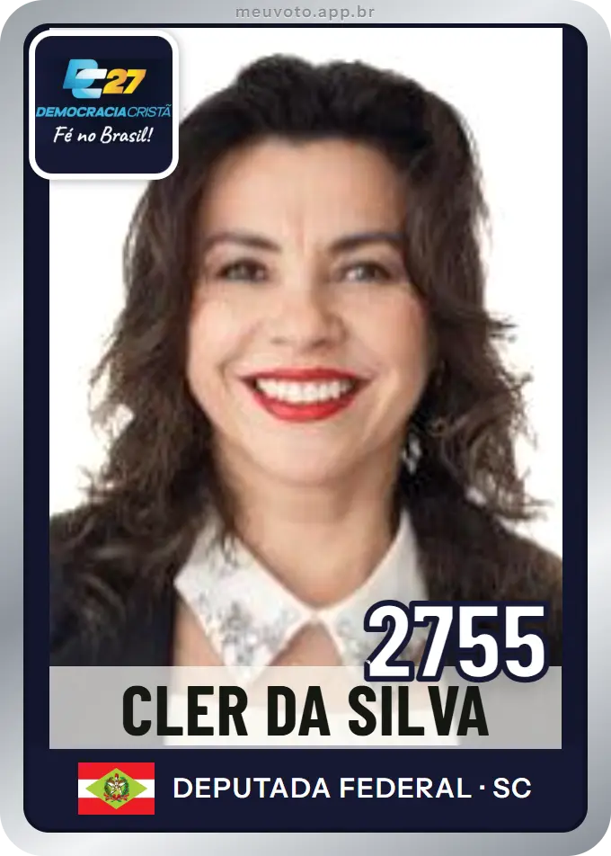 Carta de Cler da Silva, número 2755, DC