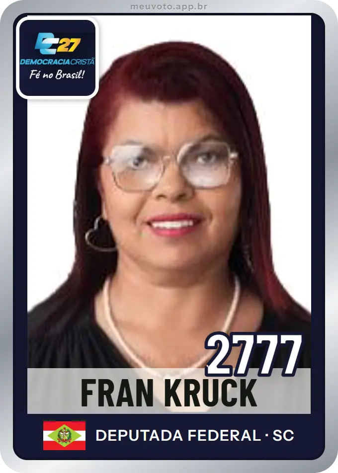 Carta de Fran Kruck, número 2777, DC