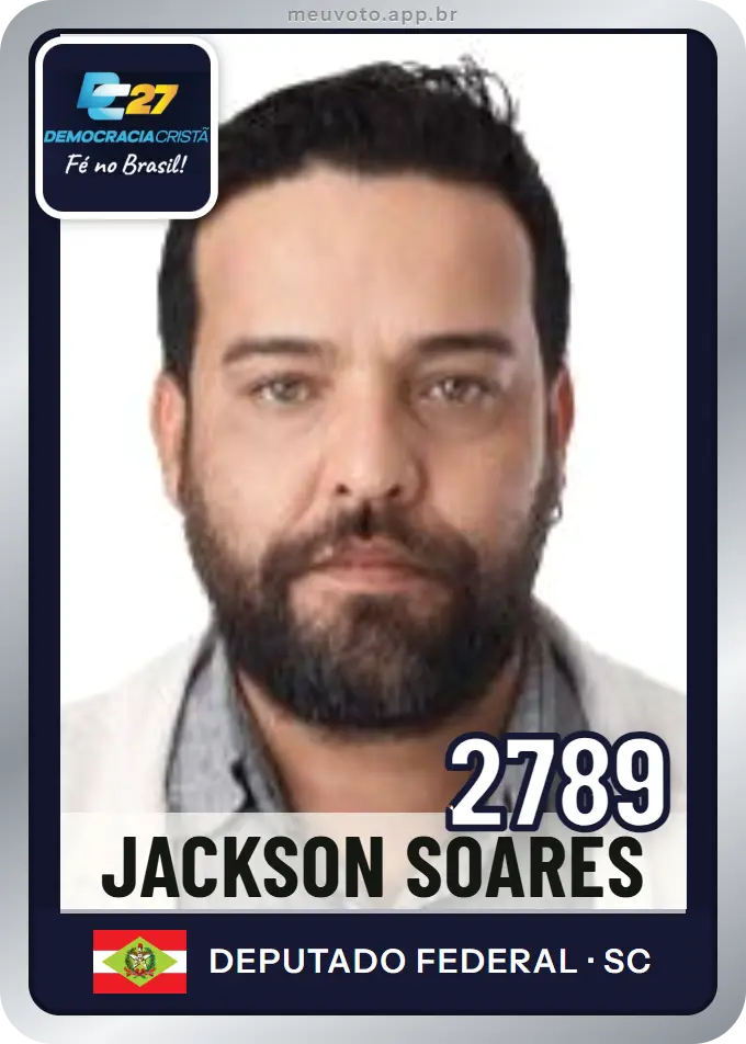 Carta de Jackson Soares, número 2789, DC