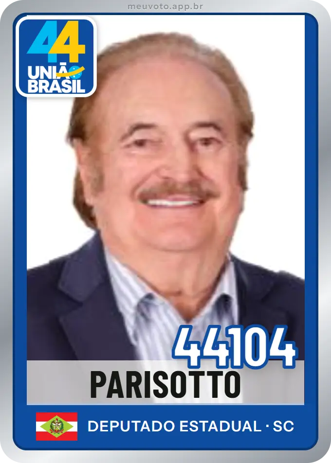 Carta de Parisotto, número 44104, União