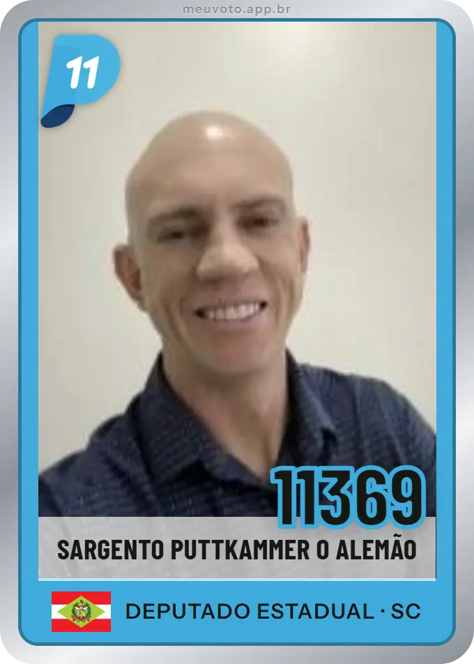 Carta de Sargento Puttkammer O Alemão, número 11369, PP
