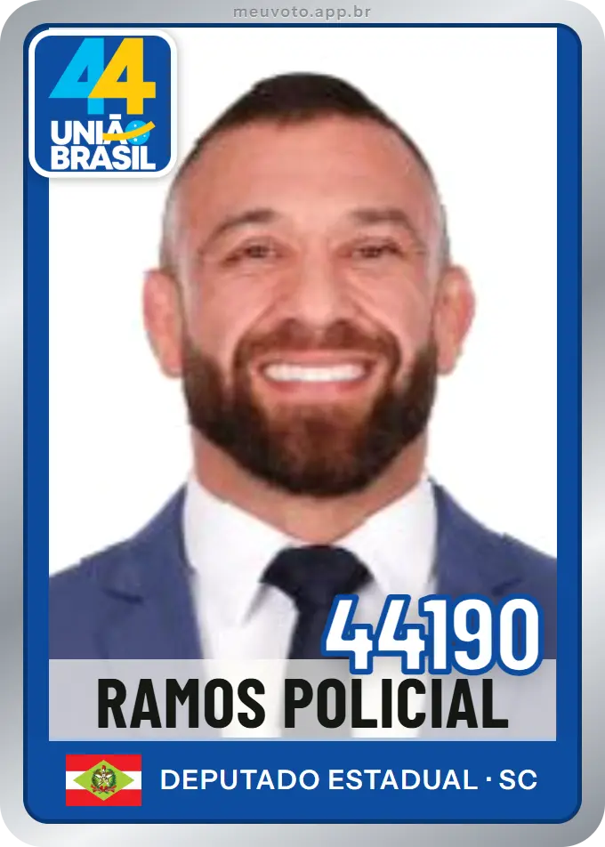 Carta de Ramos Policial, número 44190, União