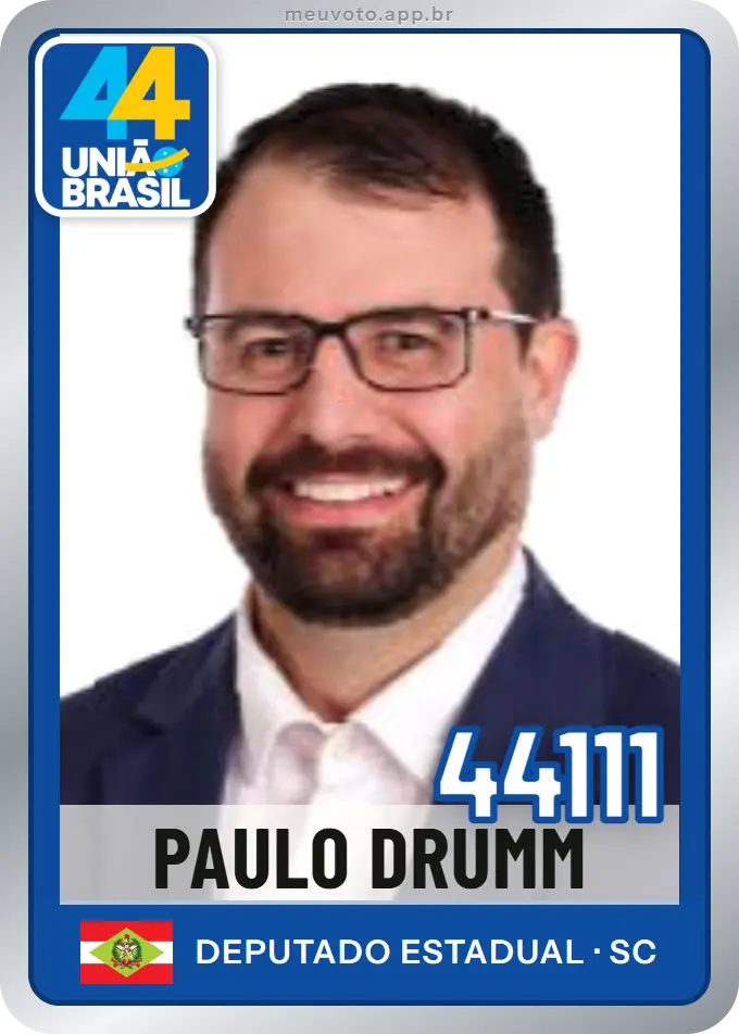 Carta de Paulo Drumm, número 44111, União