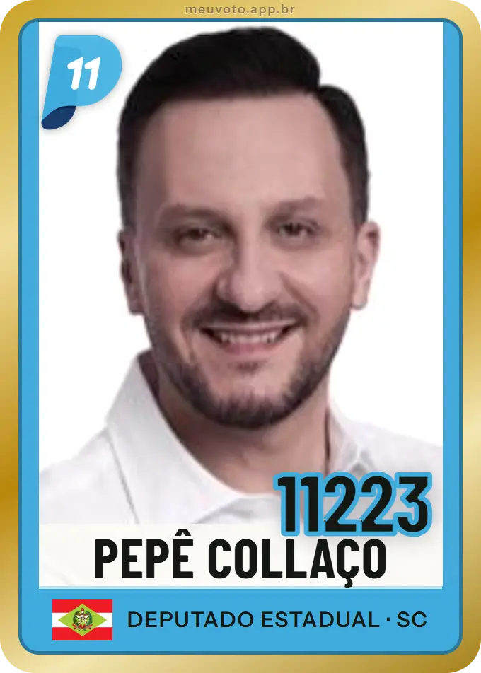 Carta de Pepê Collaço, número 11223, PP