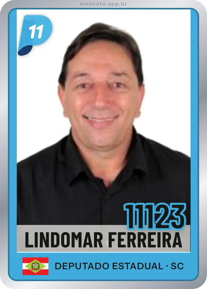 Carta de Lindomar Ferreira, número 11123, PP