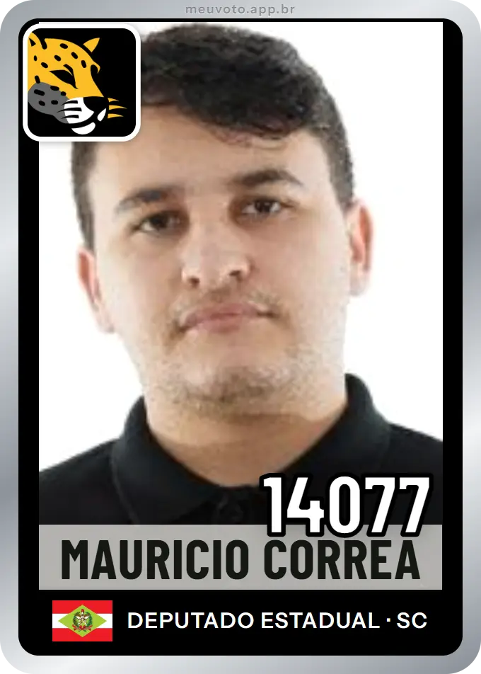 Carta de Mauricio Correa, número 14077, Missão