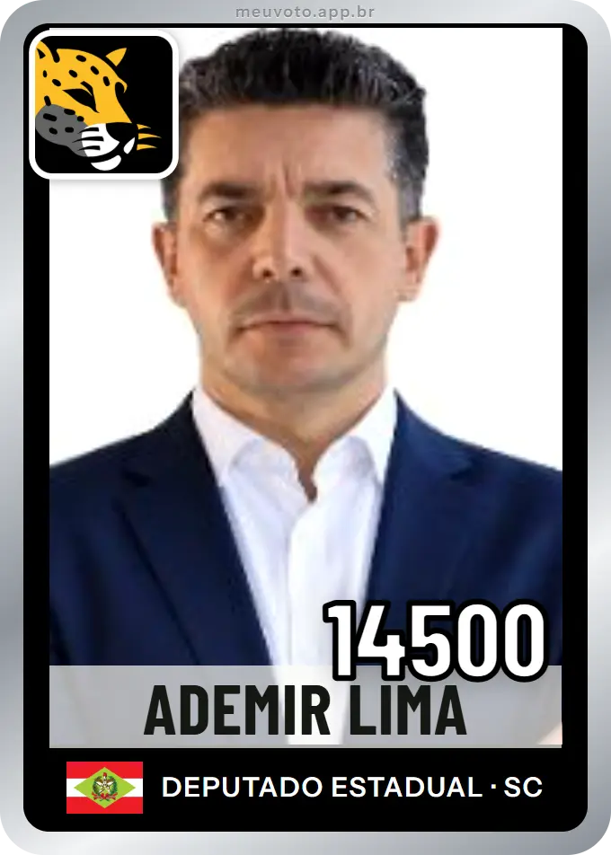 Carta de Ademir Lima, número 14500, Missão