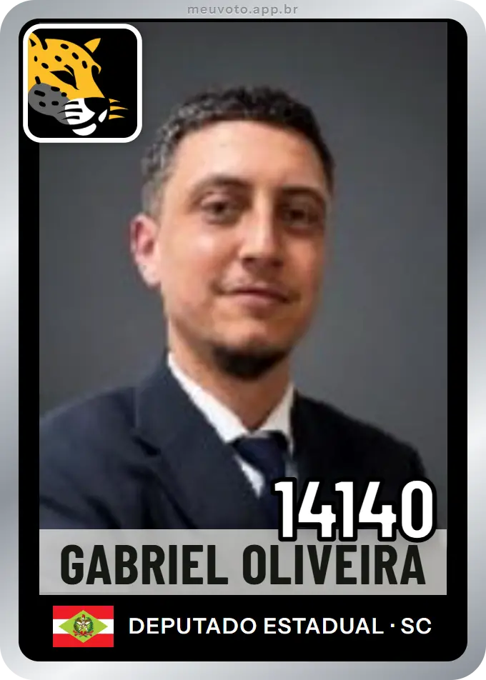 Carta de Gabriel Oliveira, número 14140, Missão