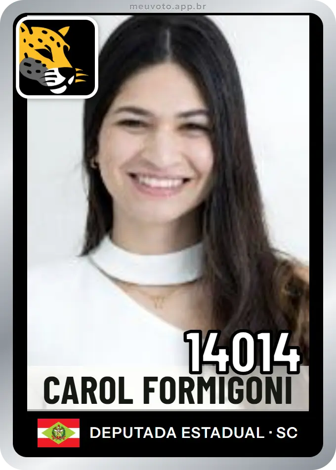 Carta de Carol Formigoni, número 14014, Missão