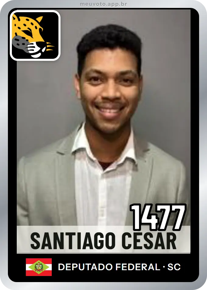 Carta de Santiago Cesar, número 1477, Missão