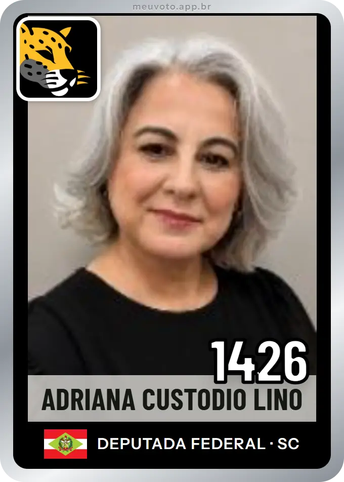 Carta de Adriana Custodio Lino, número 1426, Missão