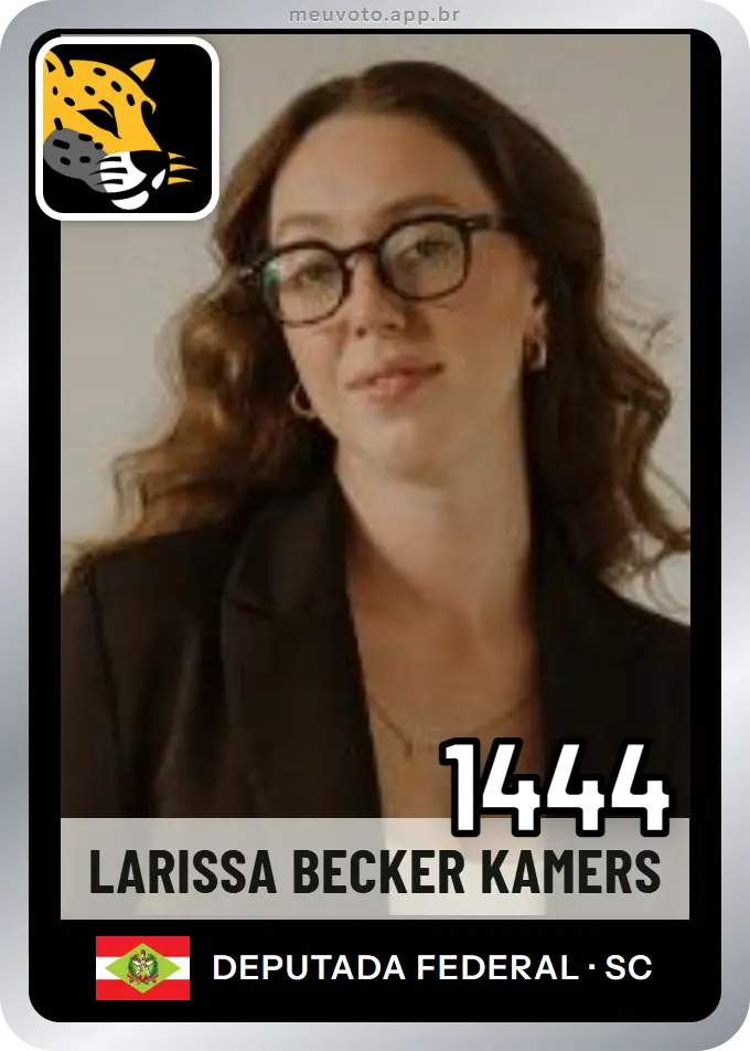 Carta de Larissa Becker Kamers, número 1444, Missão