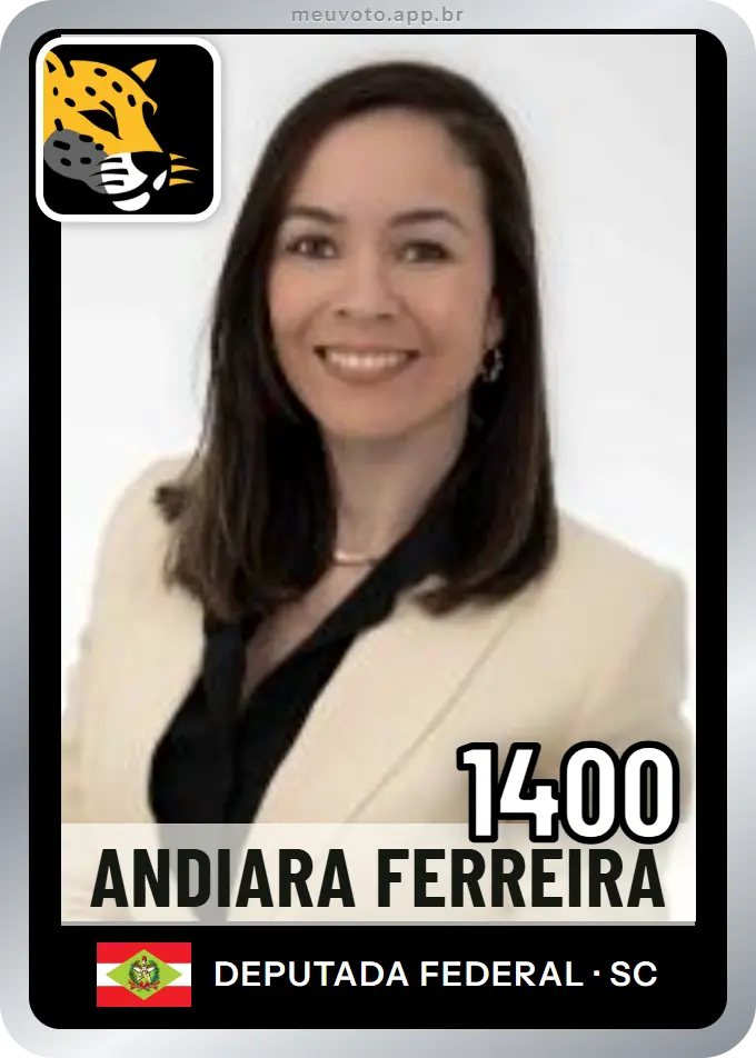 Carta de Andiara Ferreira, número 1400, Missão