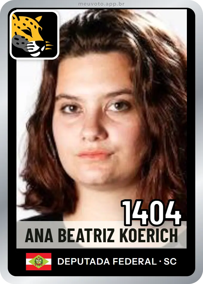 Carta de Ana Beatriz Koerich, número 1404, Missão
