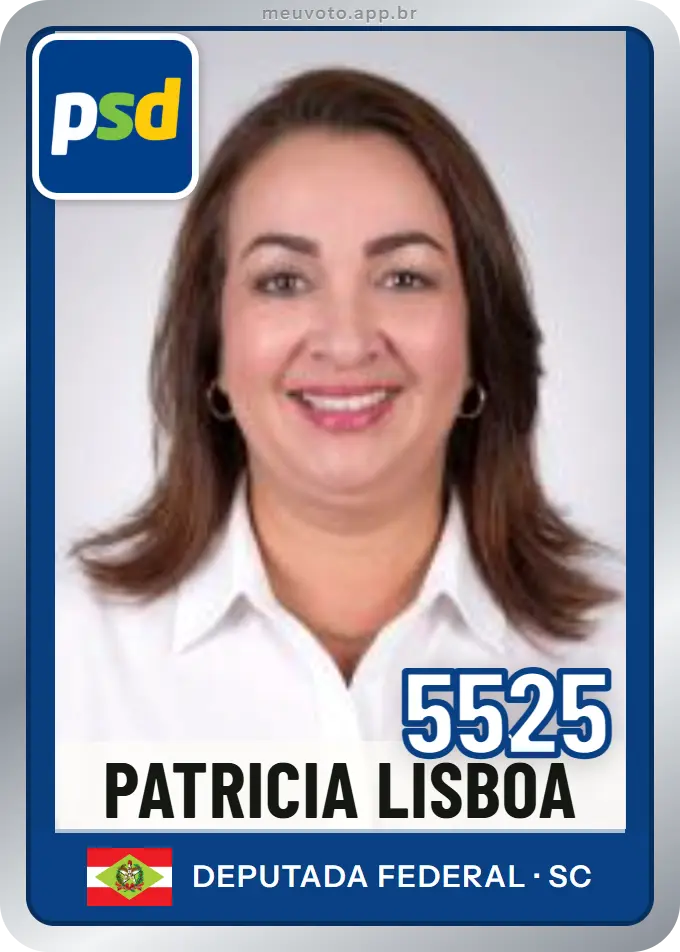 Carta de Patricia Lisboa, número 5525, PSD