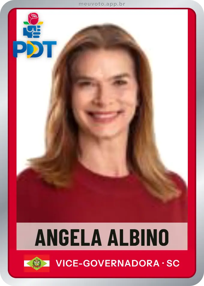 Carta de Angela Albino, PDT