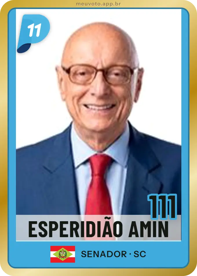 Carta de Esperidião Amin, número 111, PP