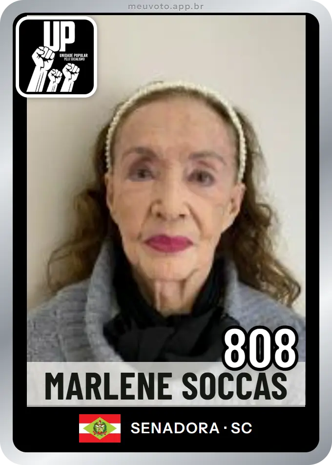 Carta de Marlene Soccas, número 808, UP