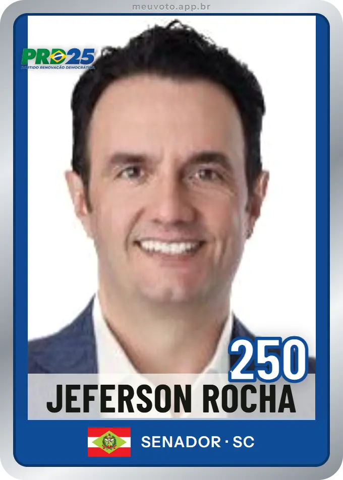 Carta de Jeferson Rocha, número 250, PRD