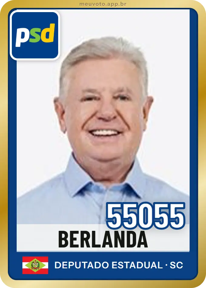 Carta de Berlanda, número 55055, PSD