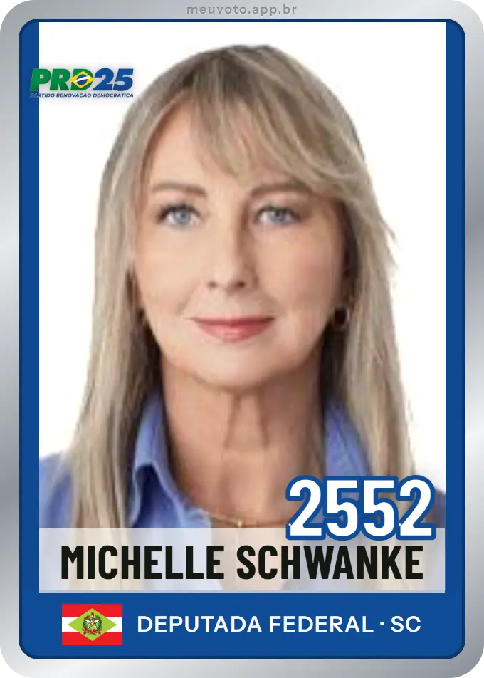 Carta de Michelle Schwanke, número 2552, PRD