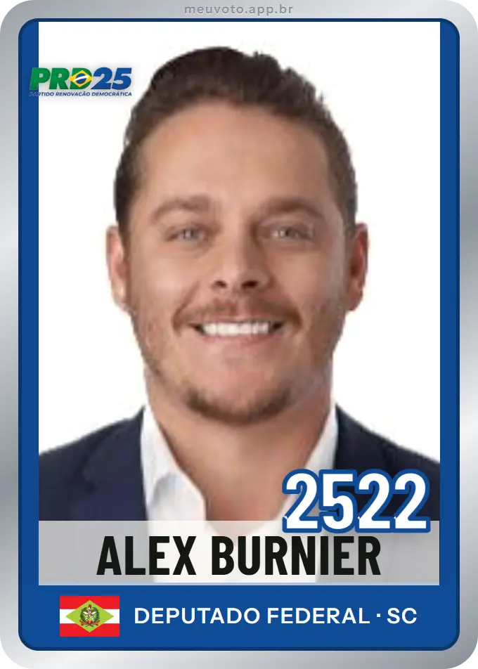Carta de Alex Burnier, número 2522, PRD