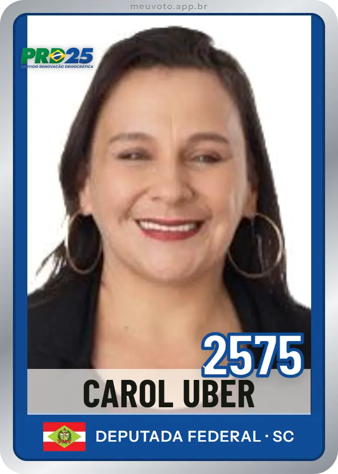 Carta de Carol Uber, número 2575, PRD