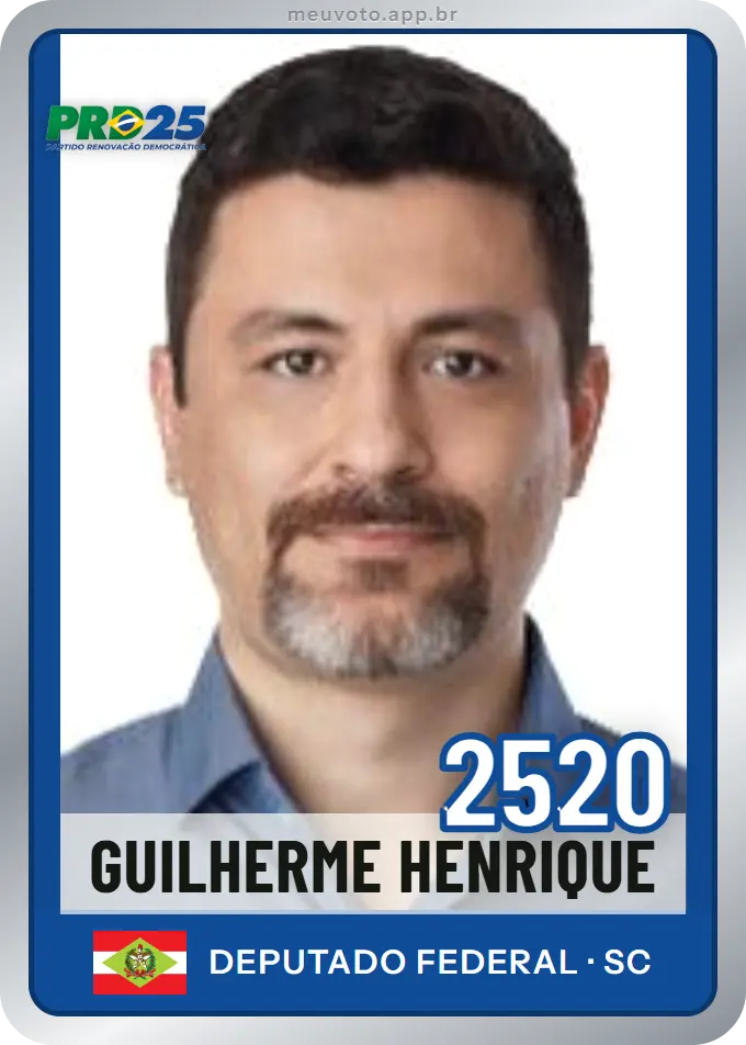 Carta de Guilherme Henrique, número 2520, PRD