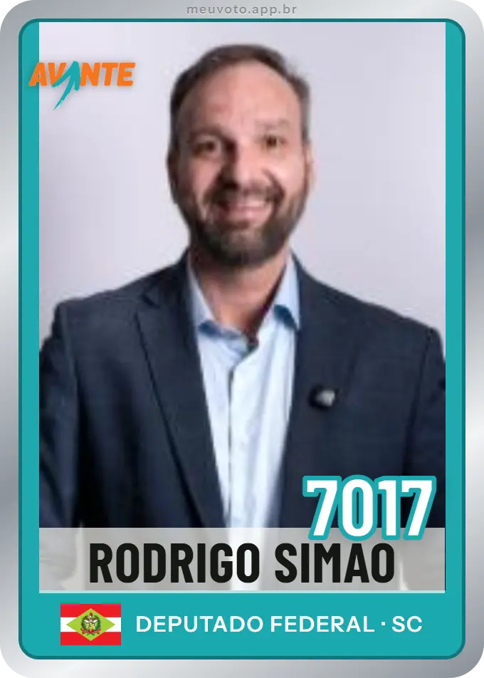 Carta de Rodrigo Simão, número 7017, Avante