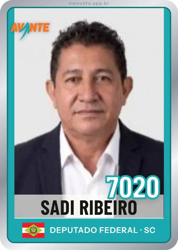 Carta de Sadi Ribeiro, número 7020, Avante