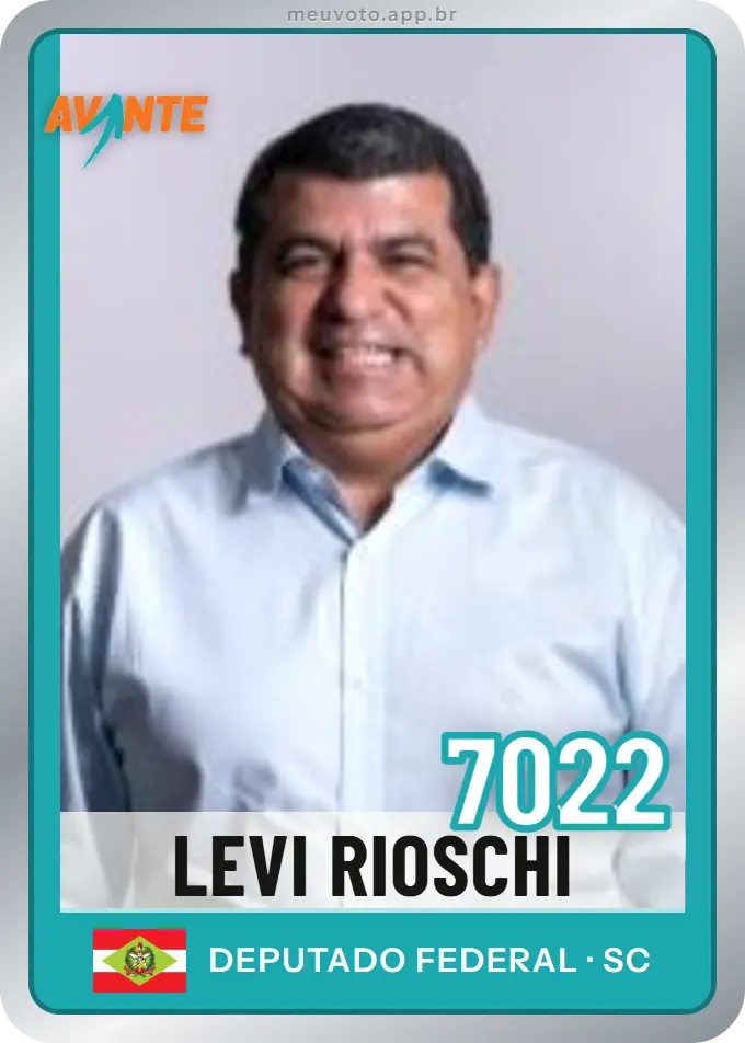 Carta de Levi Rioschi, número 7022, Avante