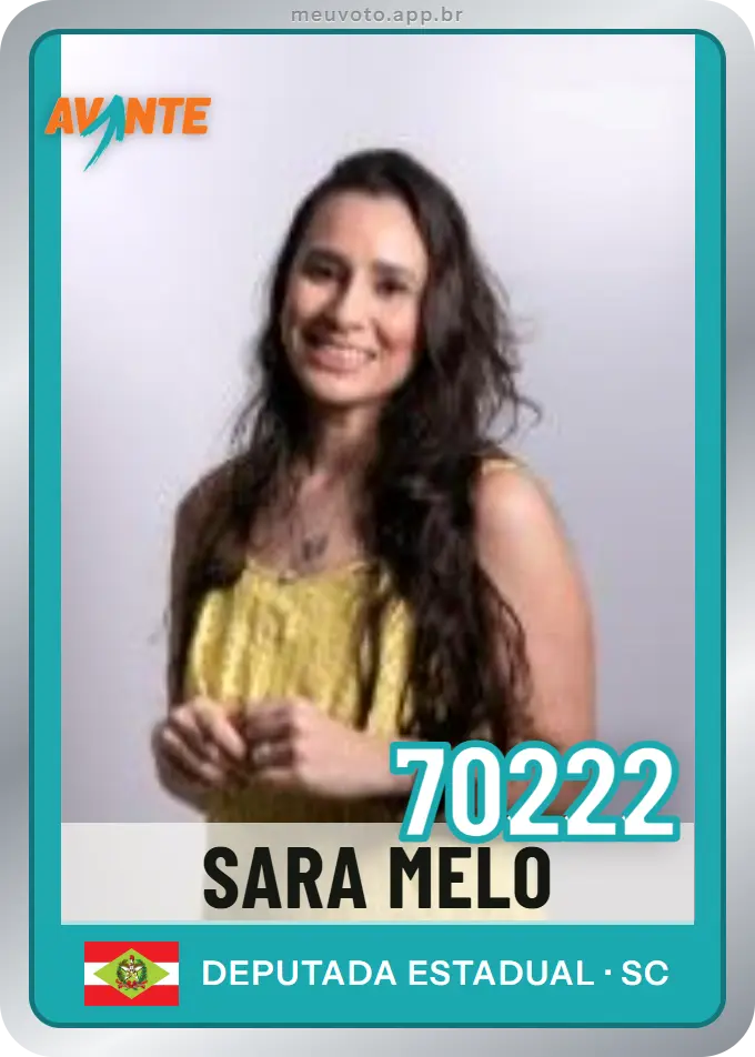 Carta de Sara Melo, número 70222, Avante