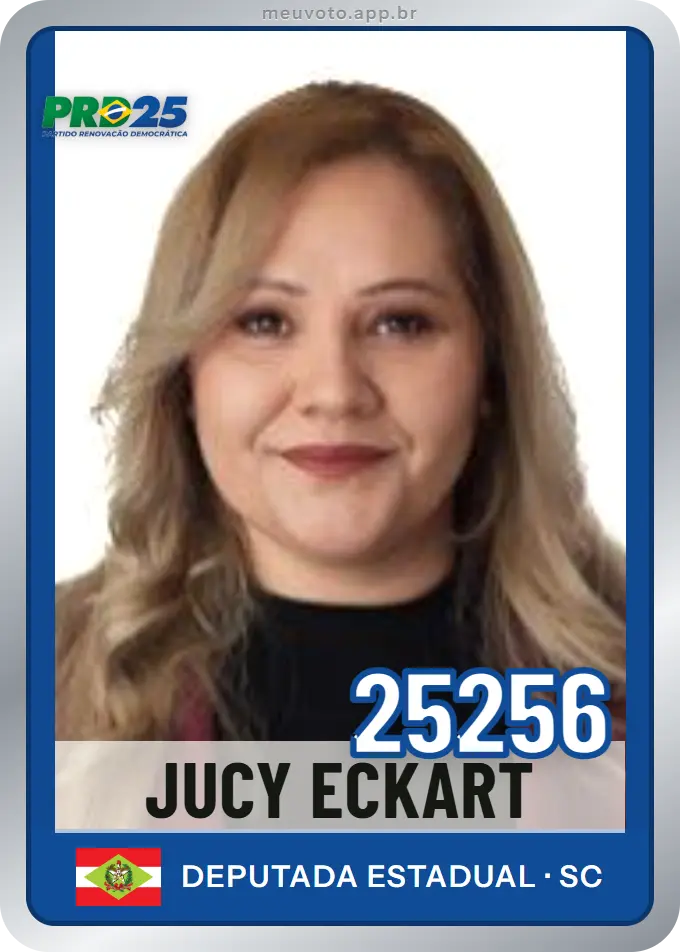 Carta de Jucy Eckart, número 25256, PRD