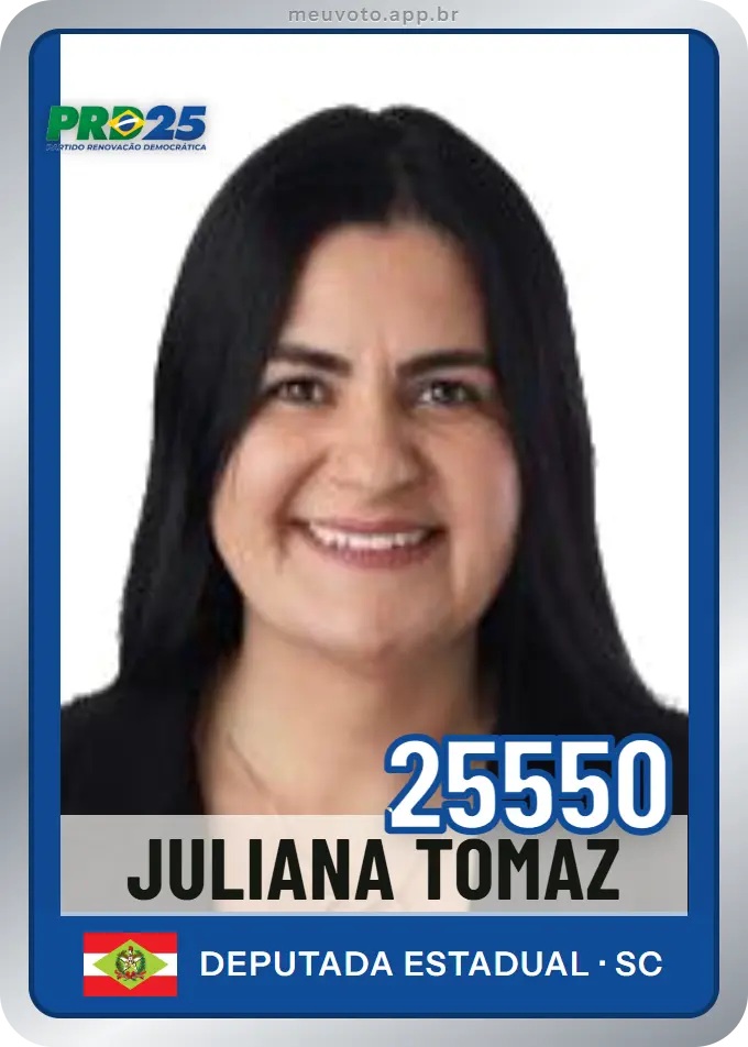Carta de Juliana Tomaz, número 25550, PRD