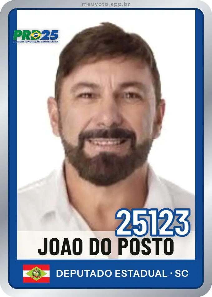 Carta de Joao do Posto, número 25123, PRD